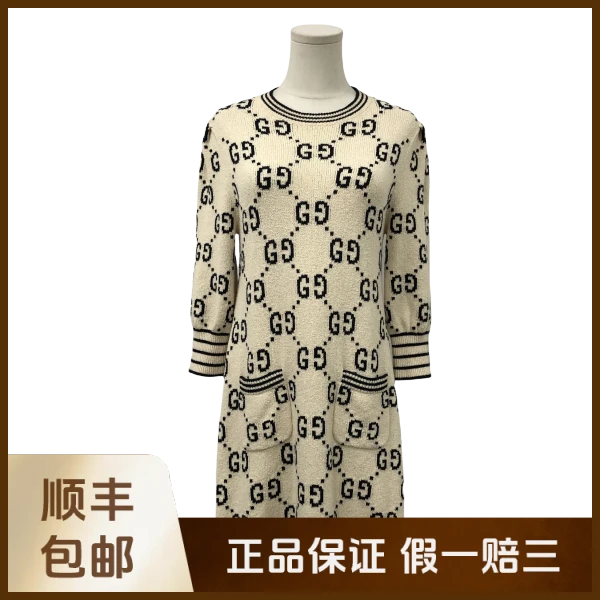 妃鱼/古驰/棉/连衣裙/95新/沐九18