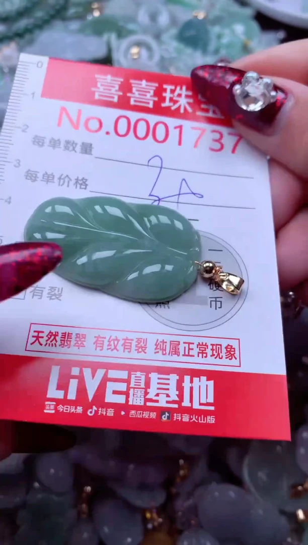 颈饰未镶嵌翡翠1737