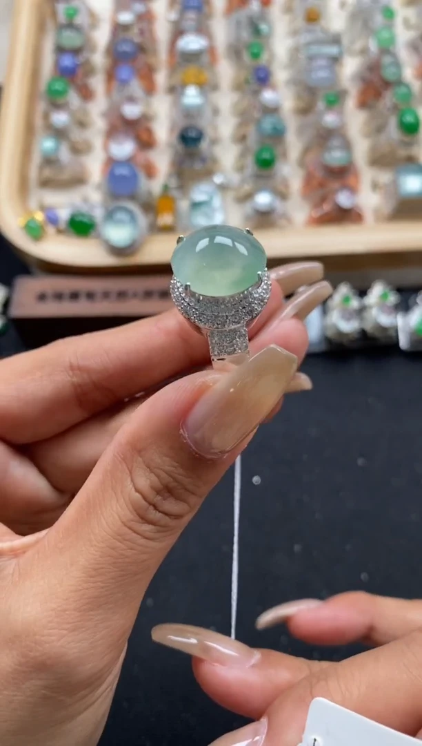 未镶嵌戒指翡翠缅甸天然a货翡翠