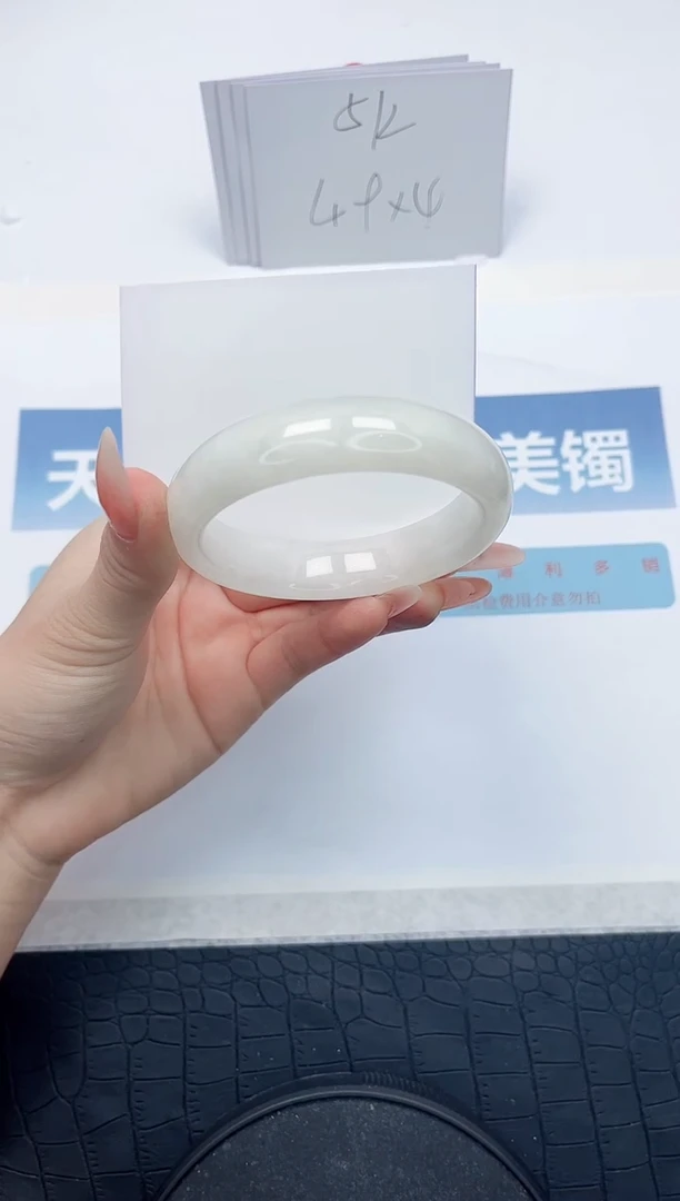 【闪购商品】和田玉手镯未镶嵌D74-55.8