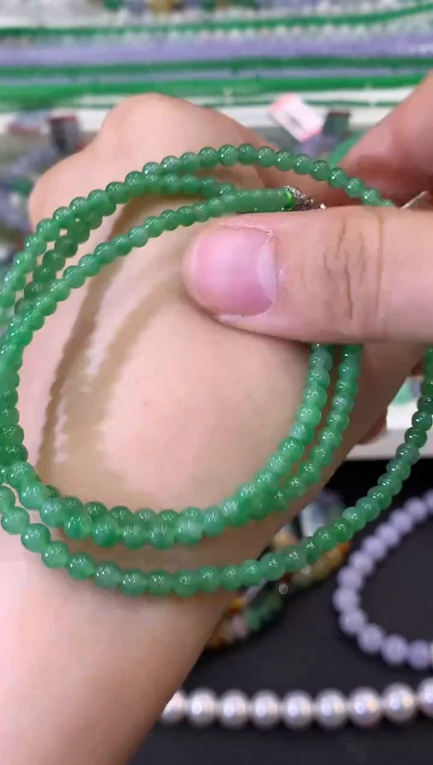 未镶嵌手串翡翠B277