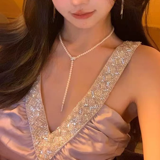 粉丝专享 蛇年限定灵蛇款天然淡水近无暇珍珠项链48厘米长