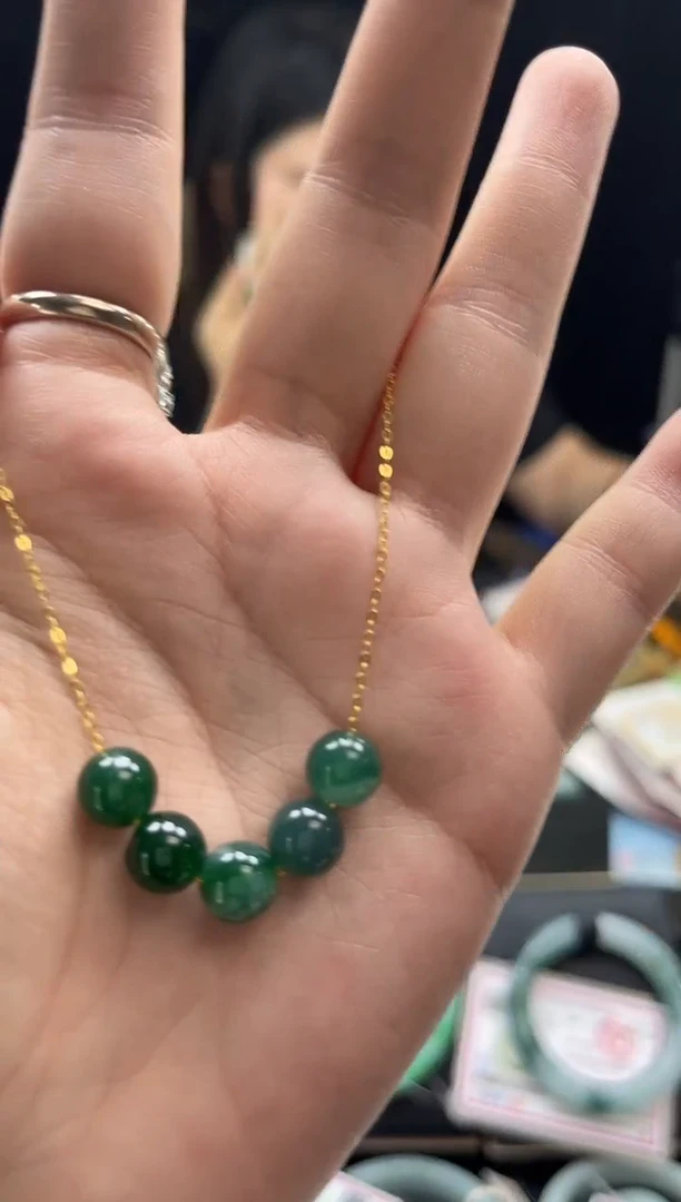 翡翠未镶嵌颈饰0096753908多样性发一