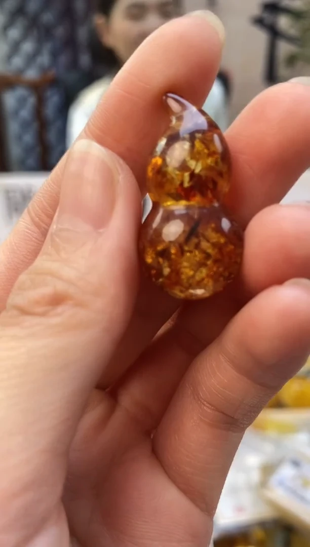 裸石琥珀未镶嵌天然琥珀蜜蜡