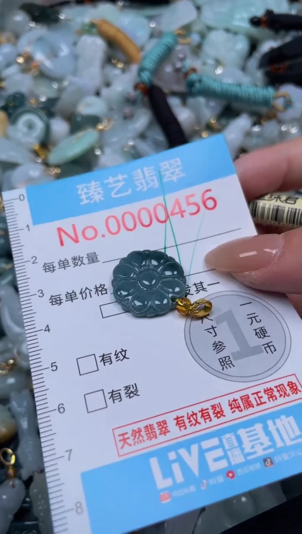 颈饰未镶嵌翡翠456