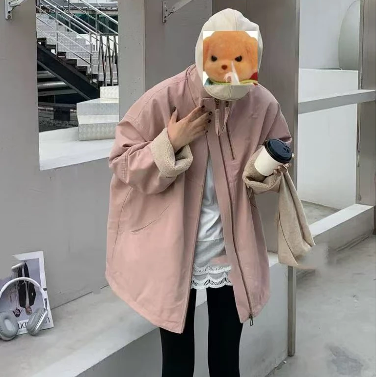 A32冬季双拉链外套on退on换～（无售后）（黄粉蓝）