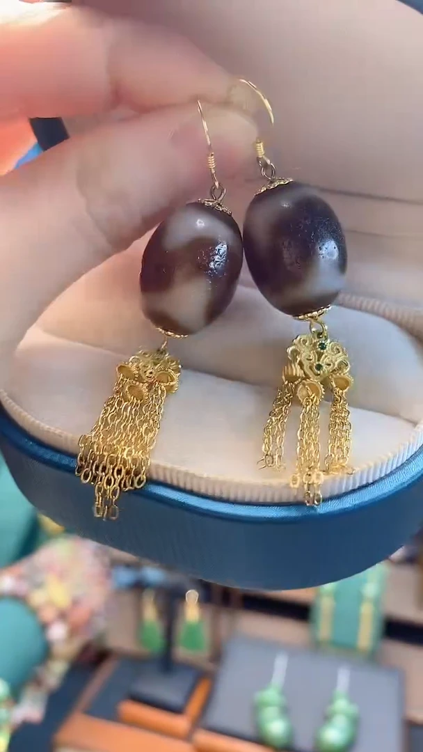 【闪购商品】玛瑙/玉髓珠未镶嵌Y20430（拍一发一）多样性发货