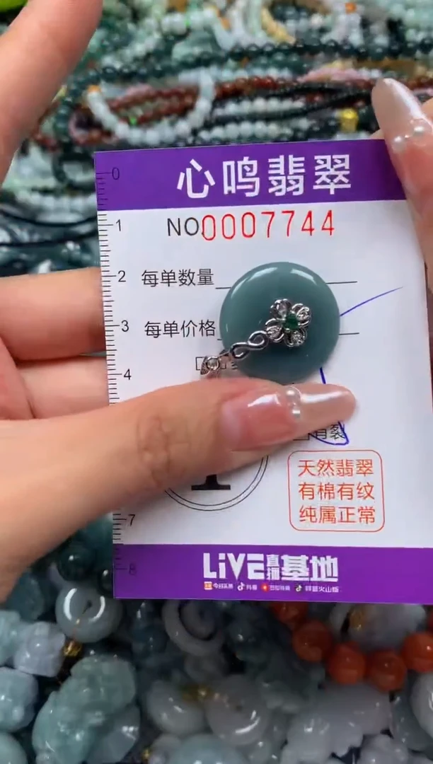 颈饰未镶嵌翡翠闪购007744