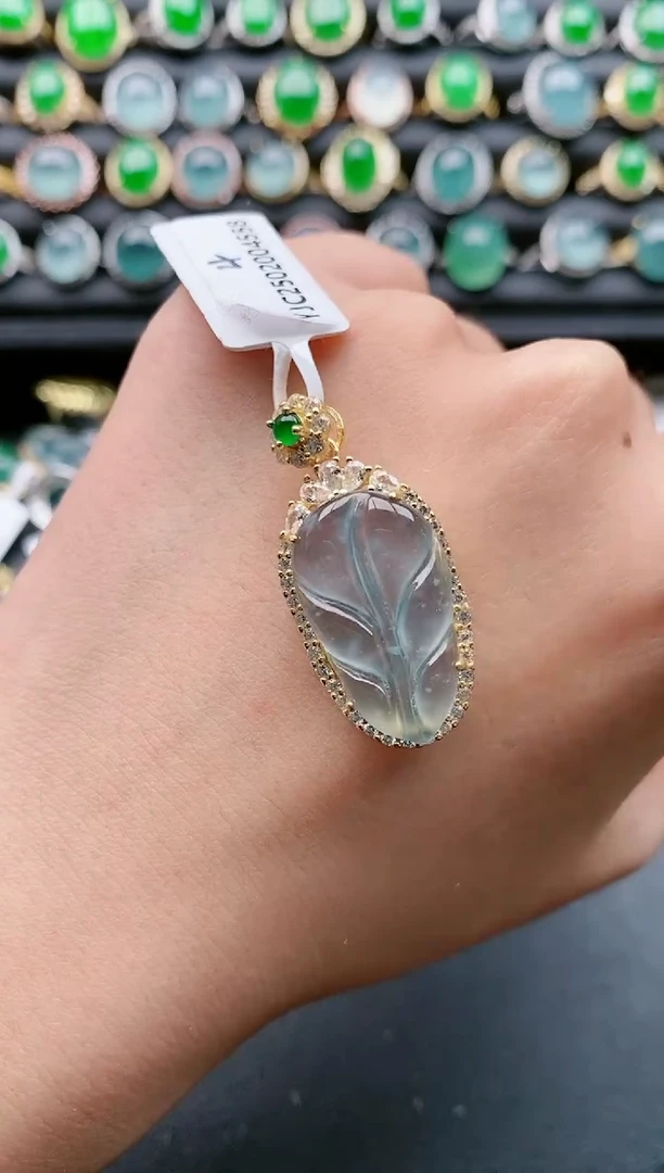 【闪购商品】翡翠戒指银S925镶嵌1111111