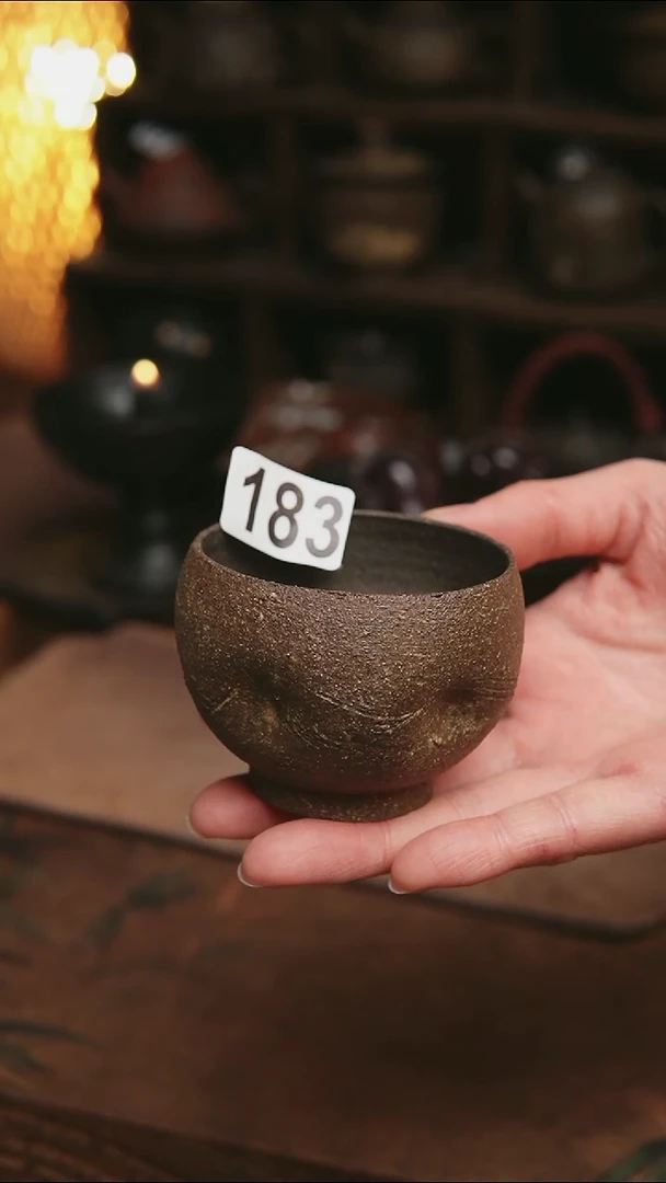 183号紫砂全手主人杯75毫升