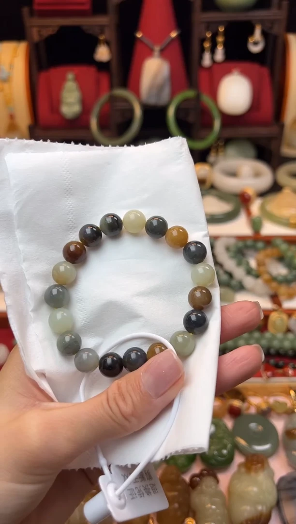 【闪购商品】和田玉手串未镶嵌放漏