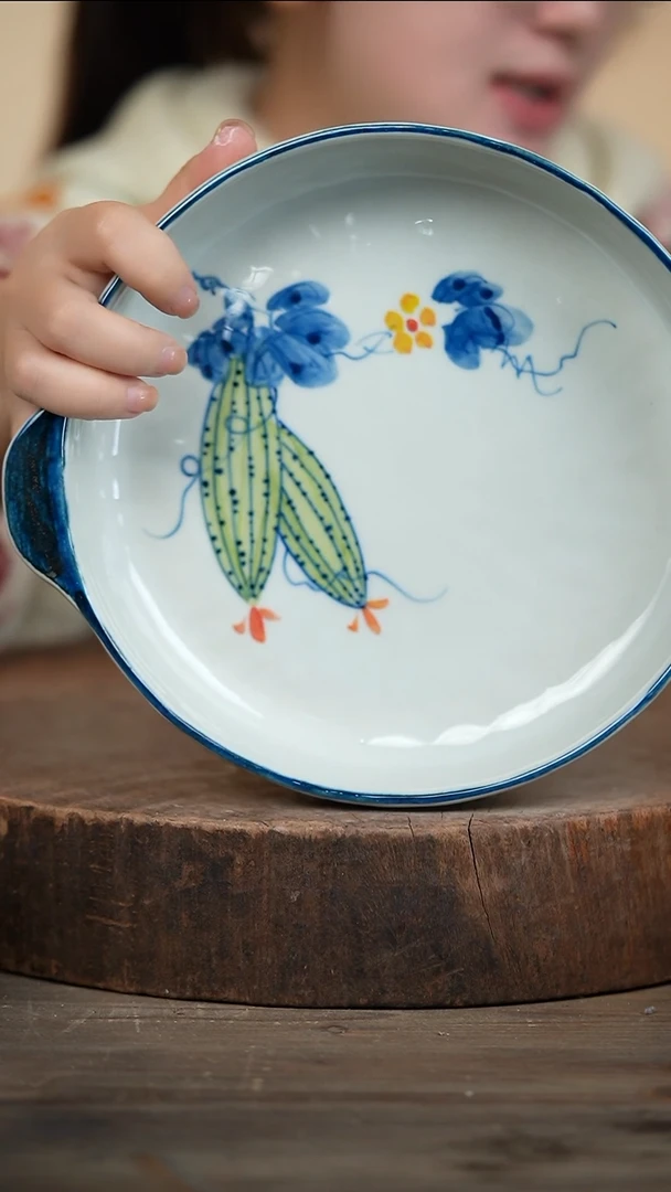 【闪购商品】瓷片景德镇高温釉下彩（食品级）