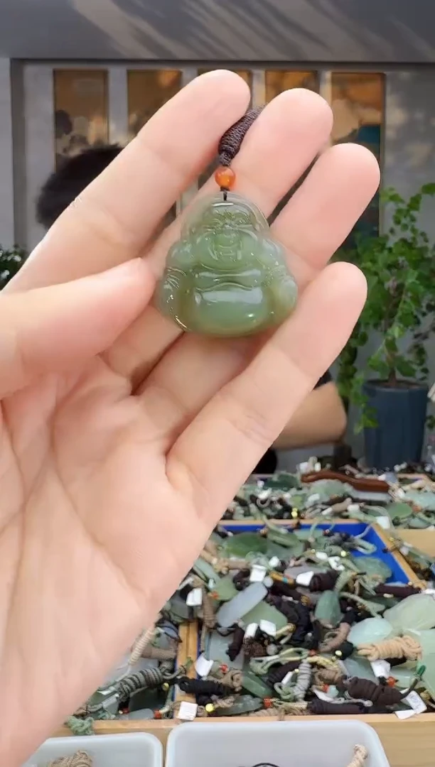 未镶嵌和田玉挂件拍一发一