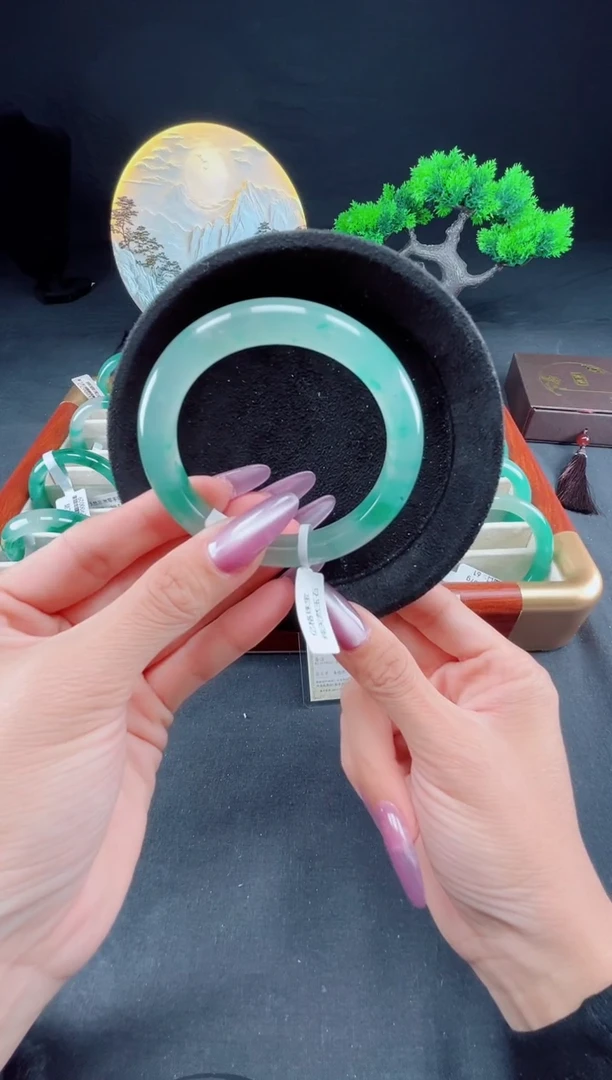 未镶嵌手镯石英质玉（非洲翠）真品上等纯天然非洲翠玉手镯石英质玉