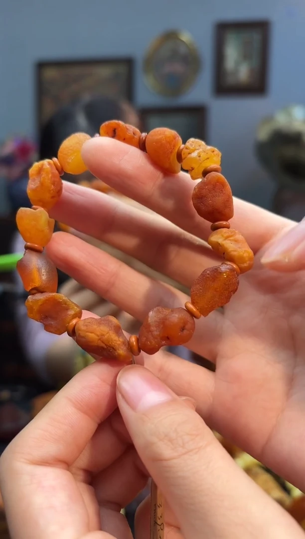 手串琥珀未镶嵌手串