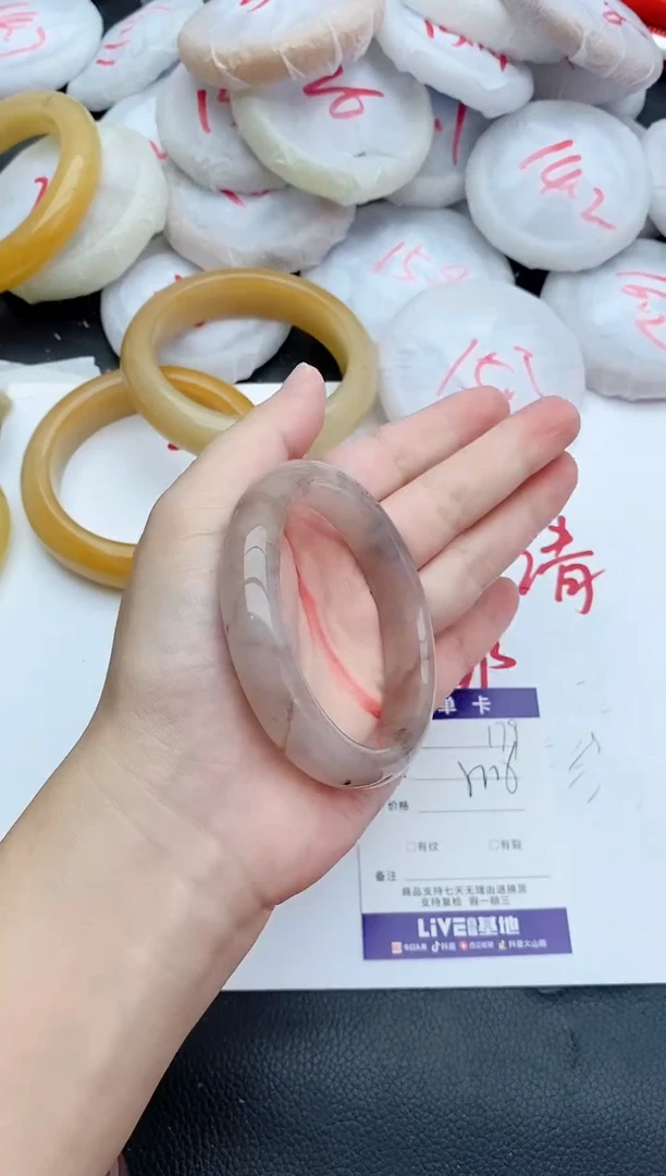 未镶嵌手镯石英质玉179+55/56