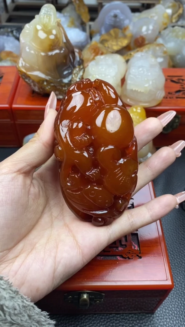 【闪购商品】玛瑙/玉髓手把未镶嵌00