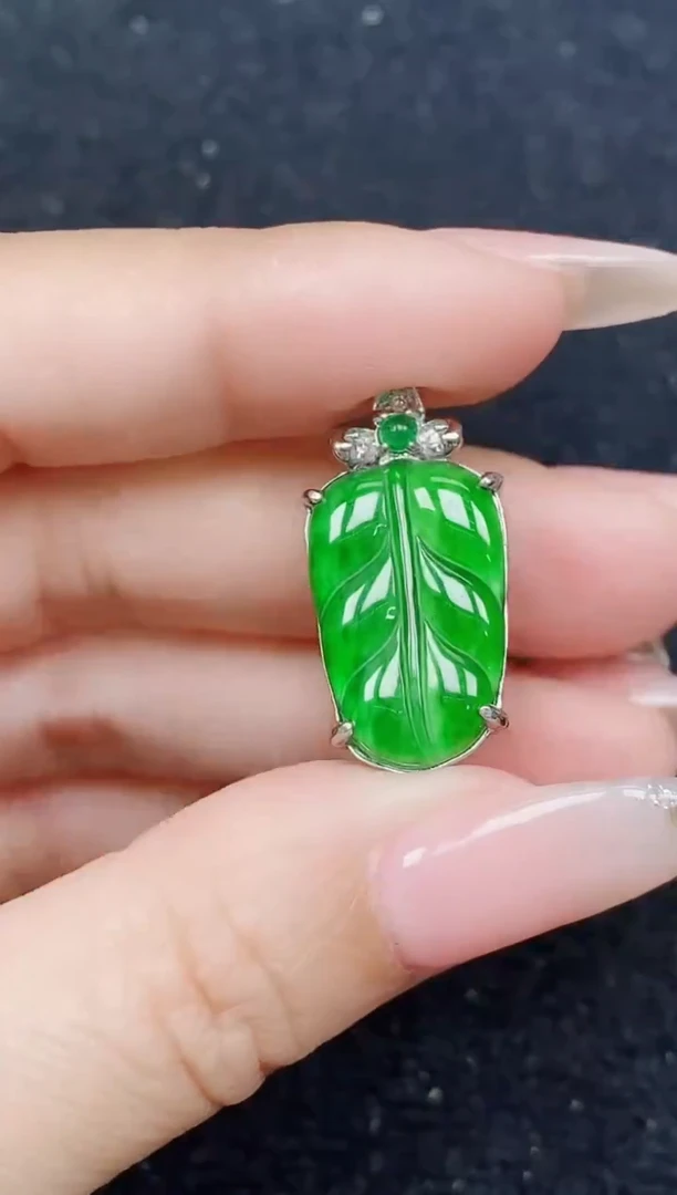 颈饰未镶嵌翡翠天然A货翡翠 保A保真（多样性发其一）