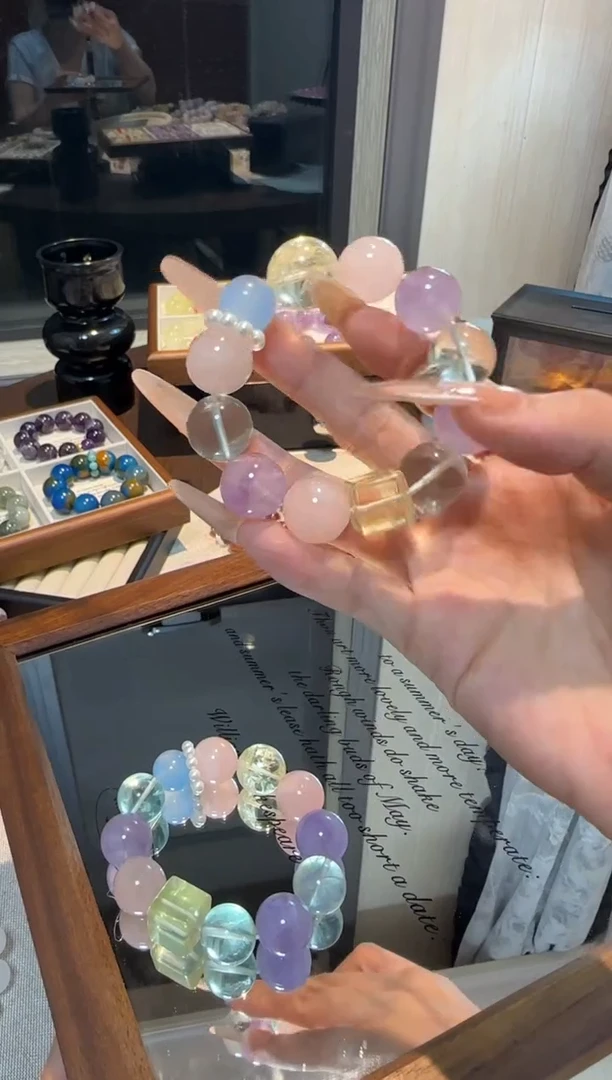 未镶嵌手串水晶多宝