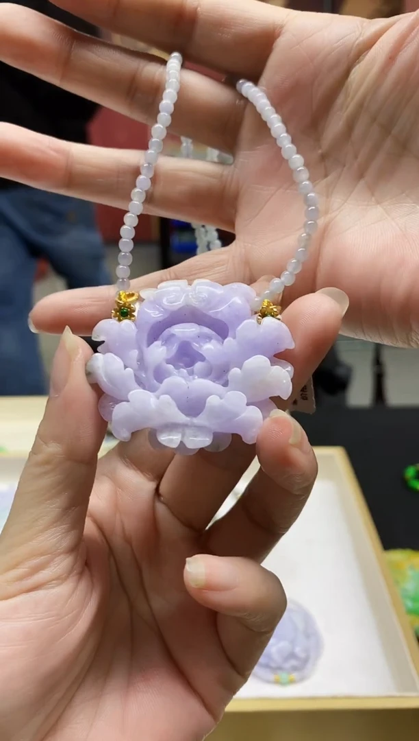 颈饰未镶嵌翡翠翡翠吊坠-72