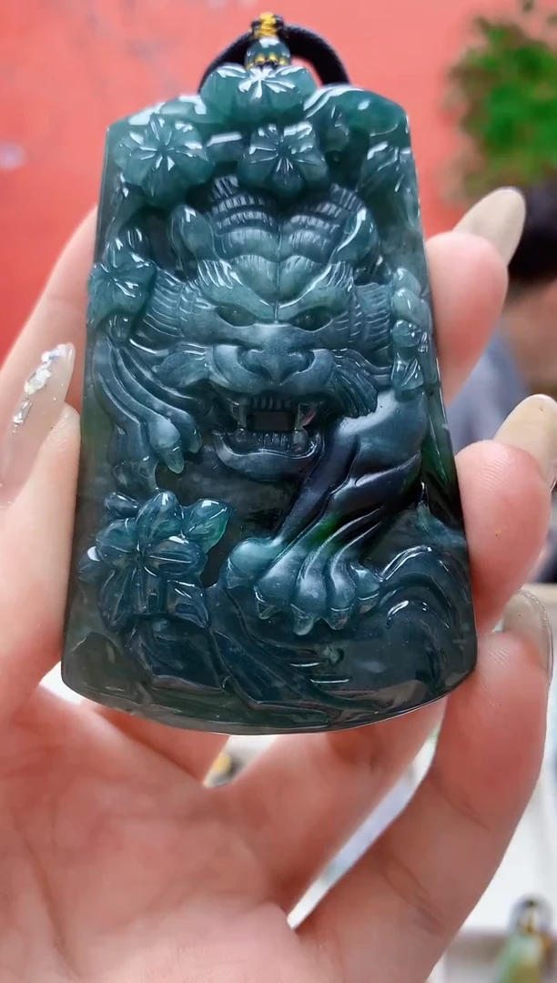 未镶嵌定制翡翠5060jw-毛货挂件76