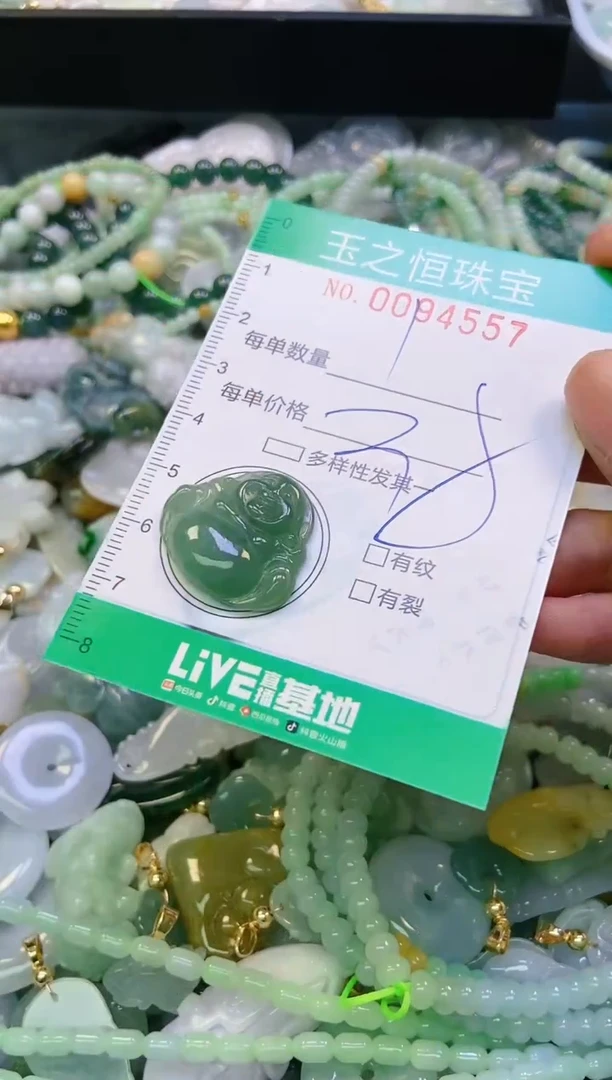 翡翠未镶嵌颈饰闪购0094557