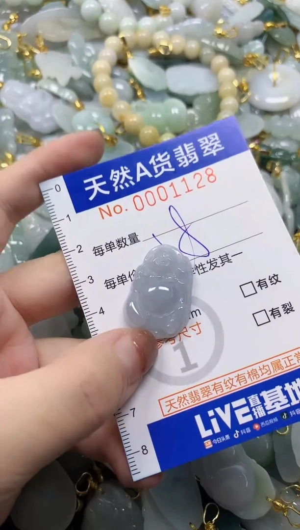 颈饰未镶嵌翡翠天然A货翡翠