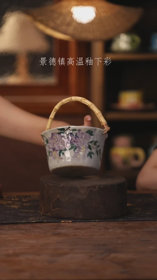 景德镇高温釉下手绘陶瓷007