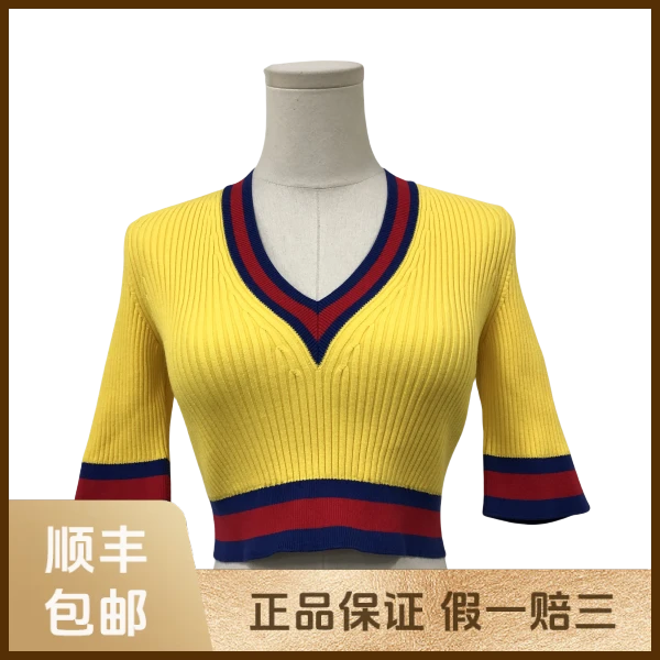 妃鱼/古驰/粘胶纤维/上衣/95新/s零九一二
