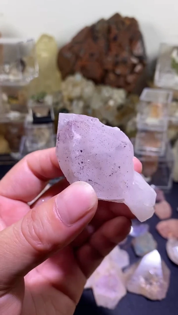 未镶嵌珠宝半成品水晶37号四川美姑超七花园水晶