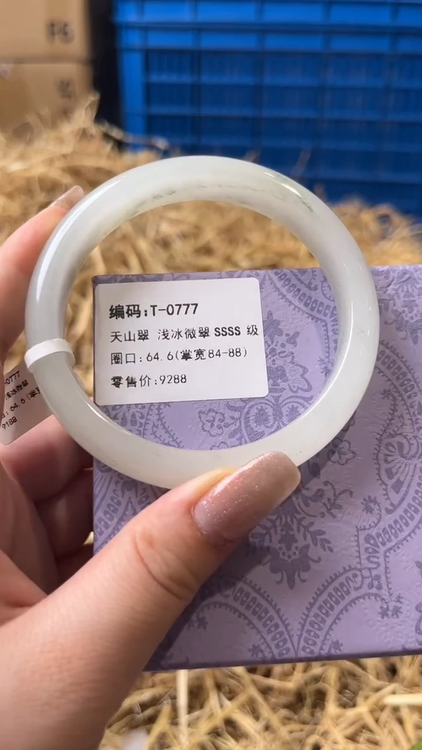 未镶嵌手镯石英质玉T-0777