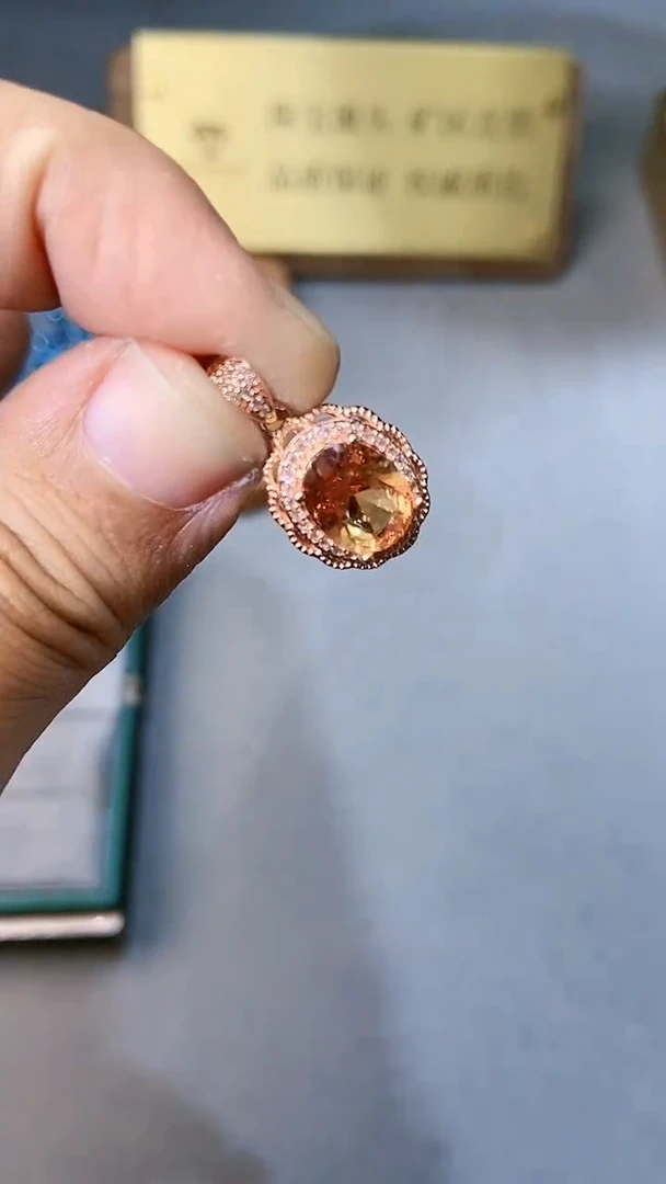 【闪购商品】彩色蓝宝石颈饰银S925镶嵌354