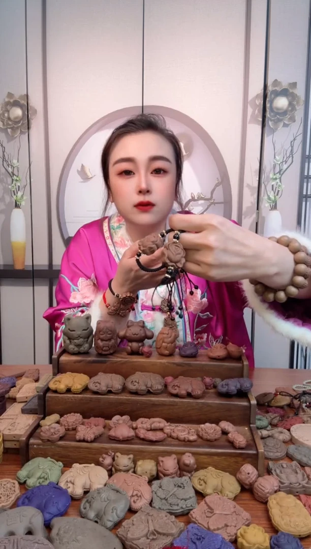 【闪购商品】泥塑息肌花朵手链设计款