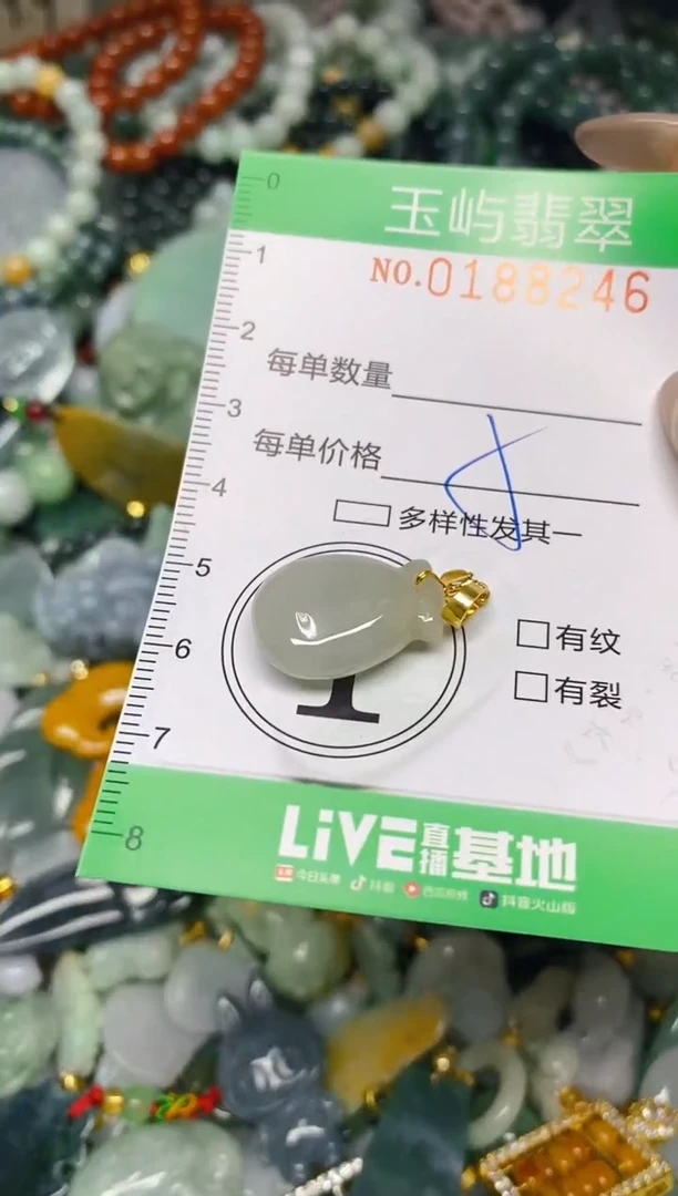翡翠未镶嵌颈饰闪购0188246