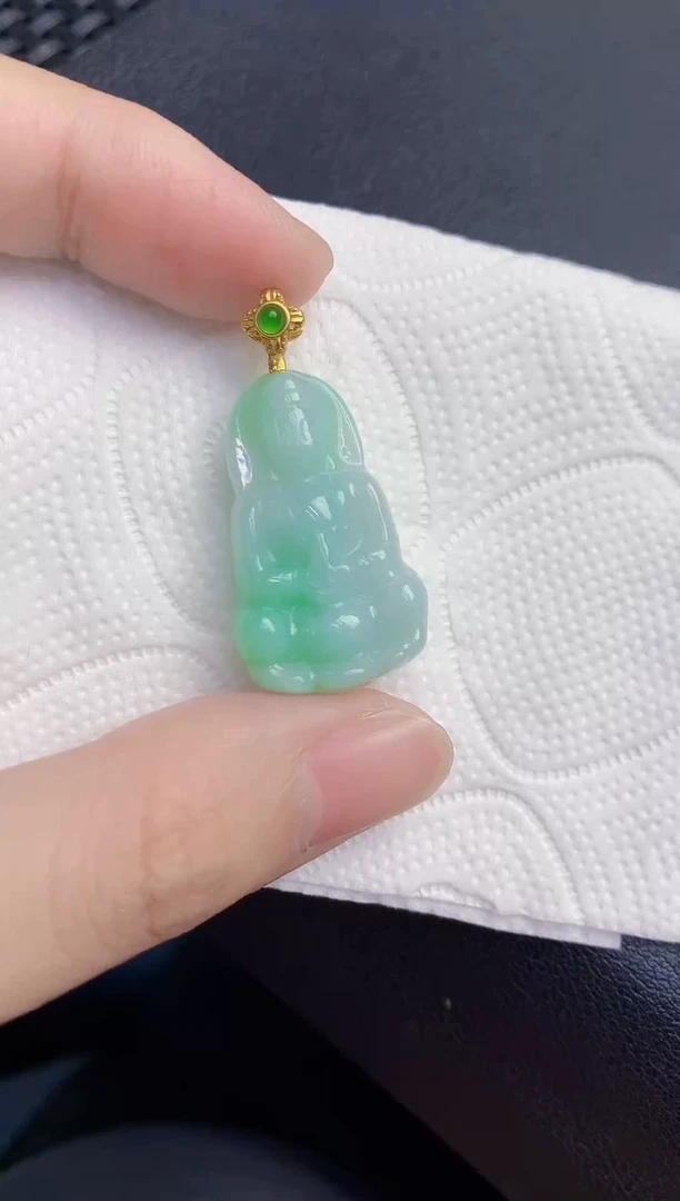 颈饰未镶嵌翡翠天然翡翠缅甸A货