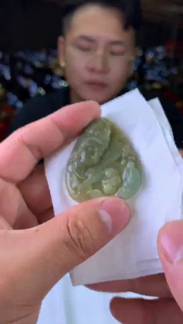 未镶嵌定制翡翠老****心-1089