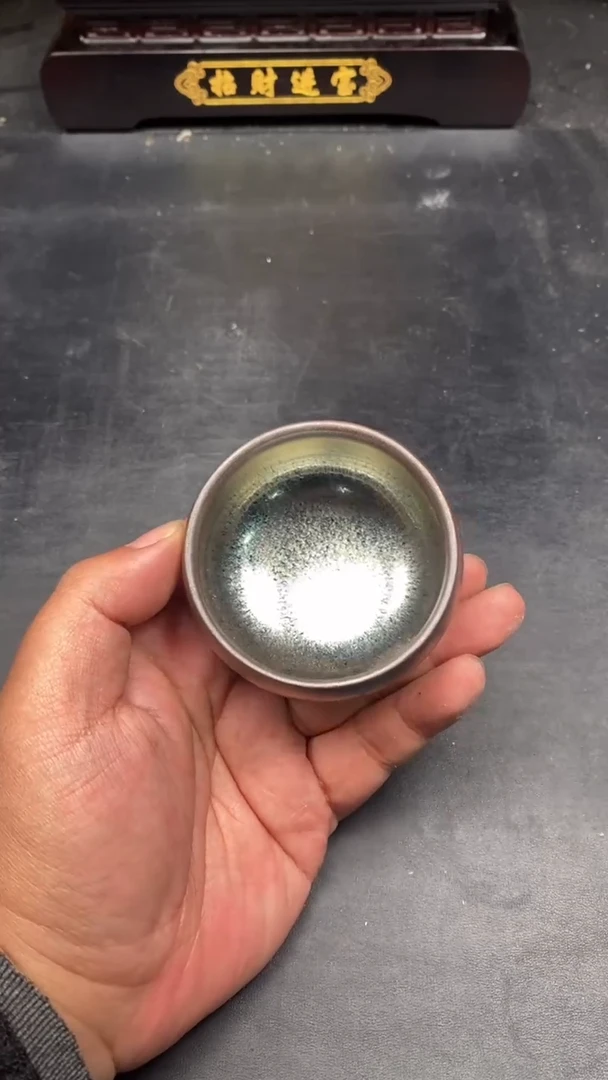 茶盏银油滴禅定  精美主人杯