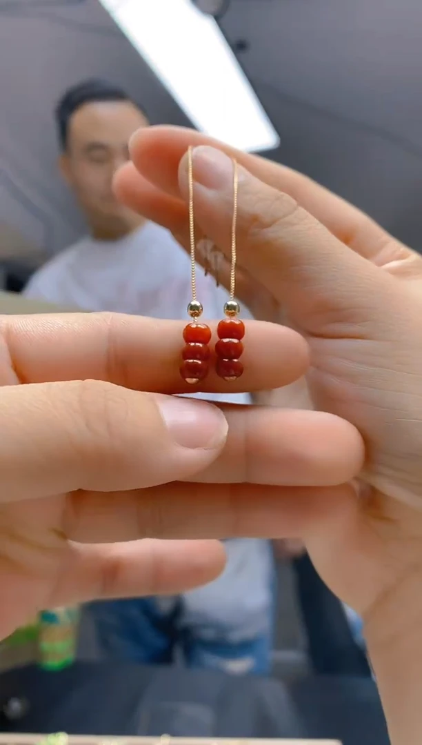 【闪购商品】翡翠耳饰合金0153翡翠耳线