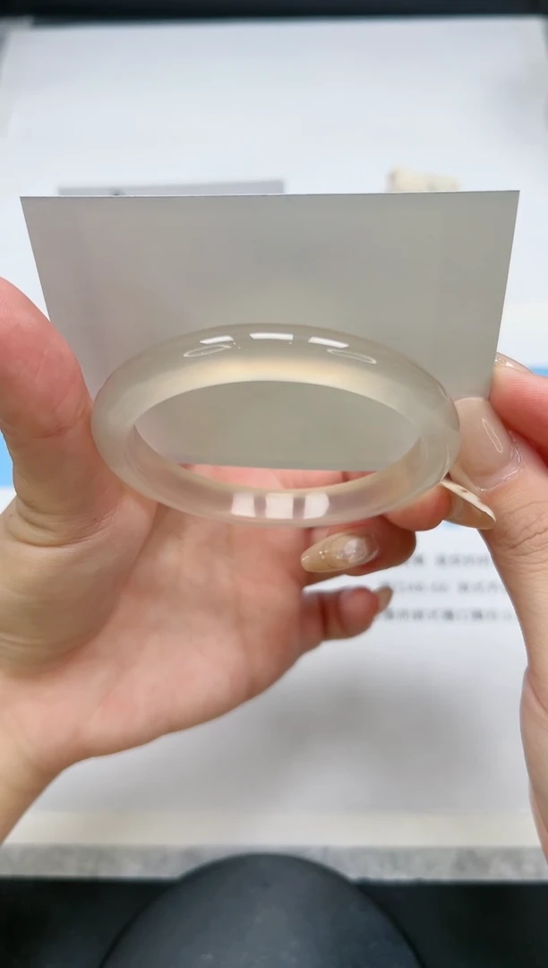 【闪购商品】玛瑙/玉髓手镯未镶嵌23/57.2香槟