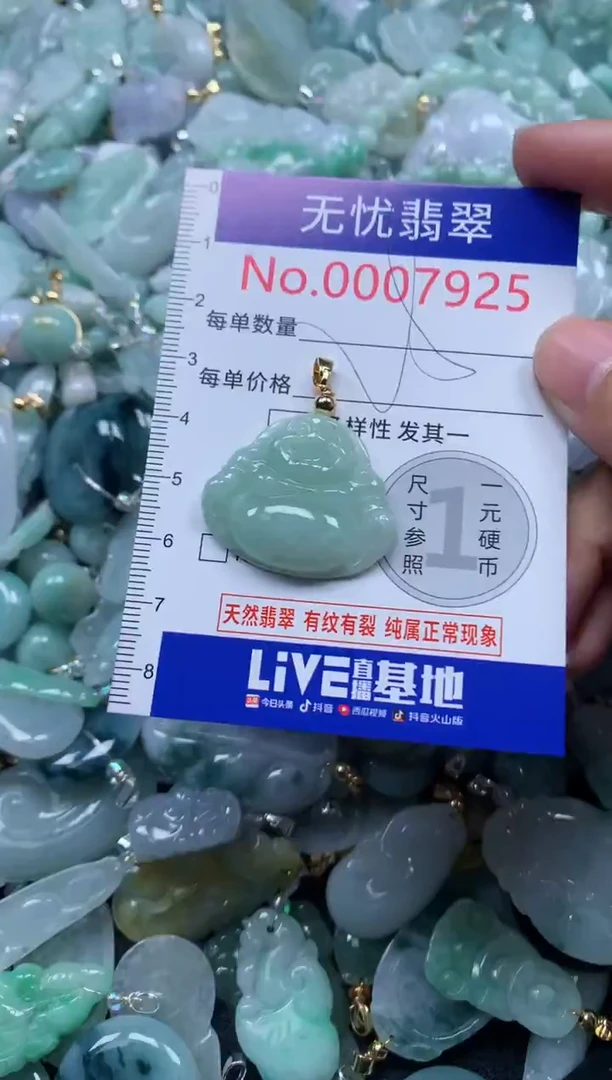 颈饰未镶嵌翡翠7925