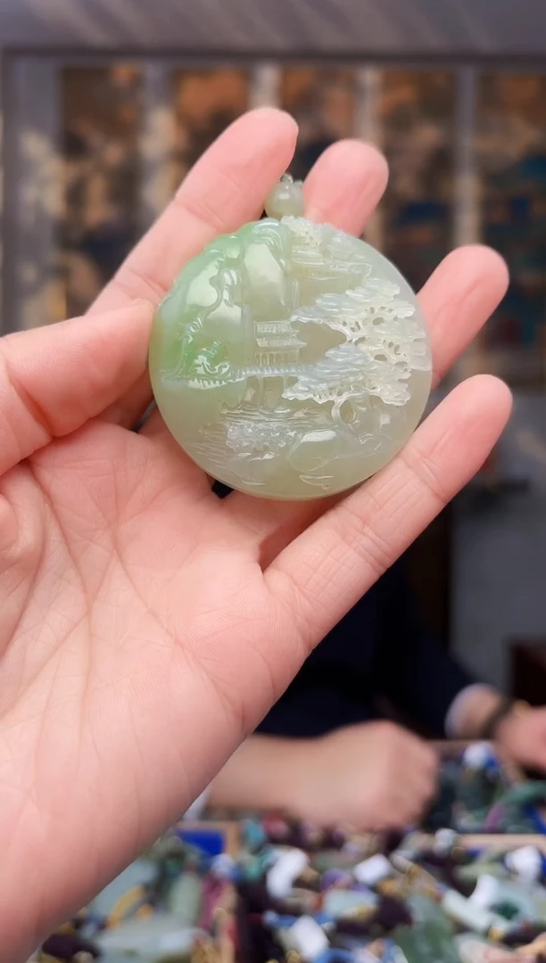 【闪购商品】和田玉挂件未镶嵌拍一发一