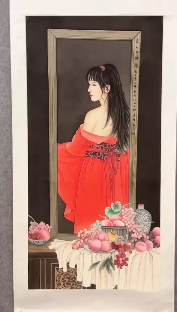 国画王辉-8平尺-人物国画