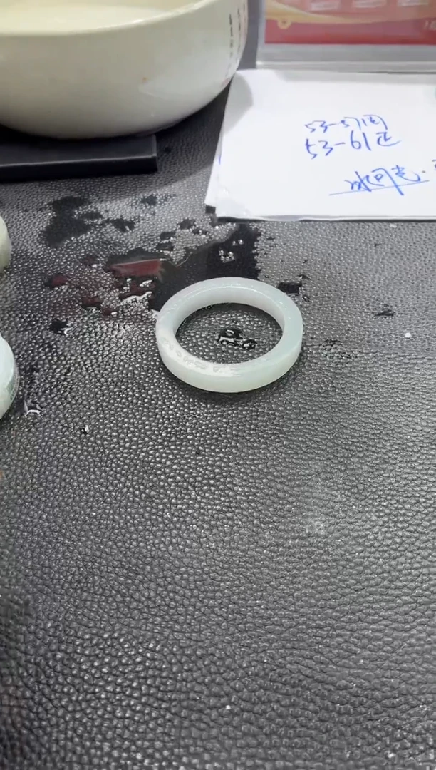 未镶嵌手镯定制翡翠欣*DDJ43746