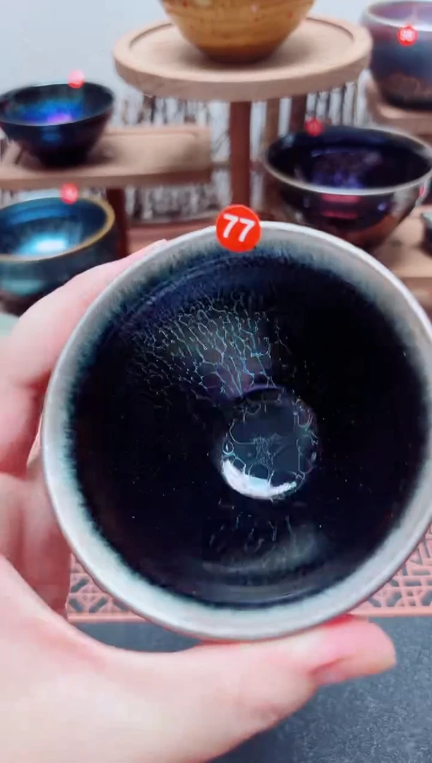 茶盏怎**事77号建盏工匠茶器