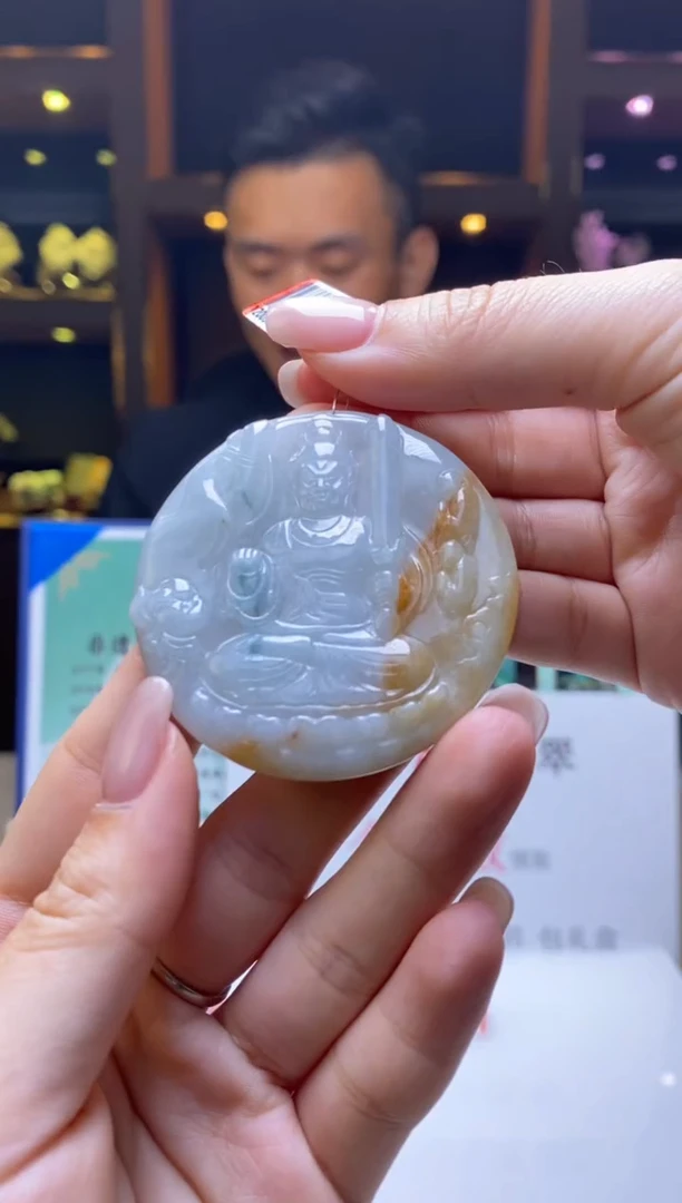 颈饰未镶嵌翡翠翡翠A货XH005