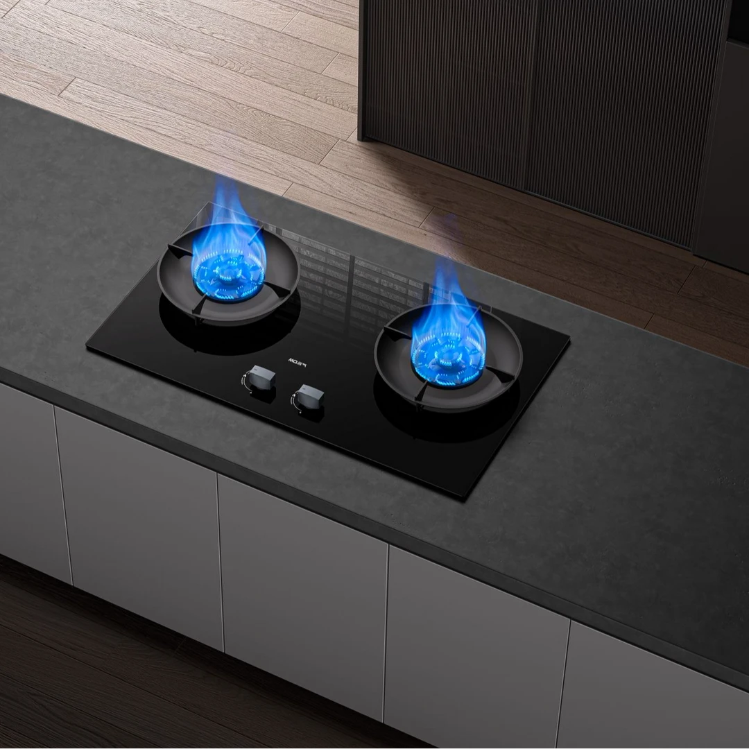 【老板名气】老板名气小黑翼家用猛火灶台嵌两用天然液化气