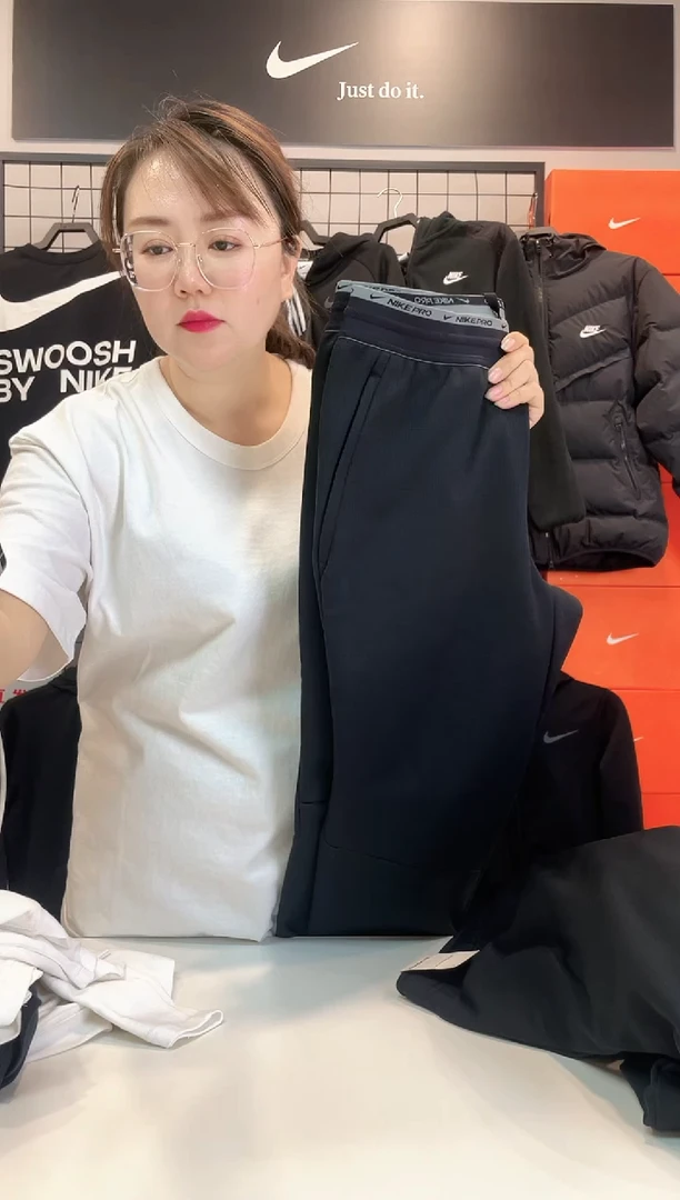 2123 华夫格子长裤L码130-150斤 不退换