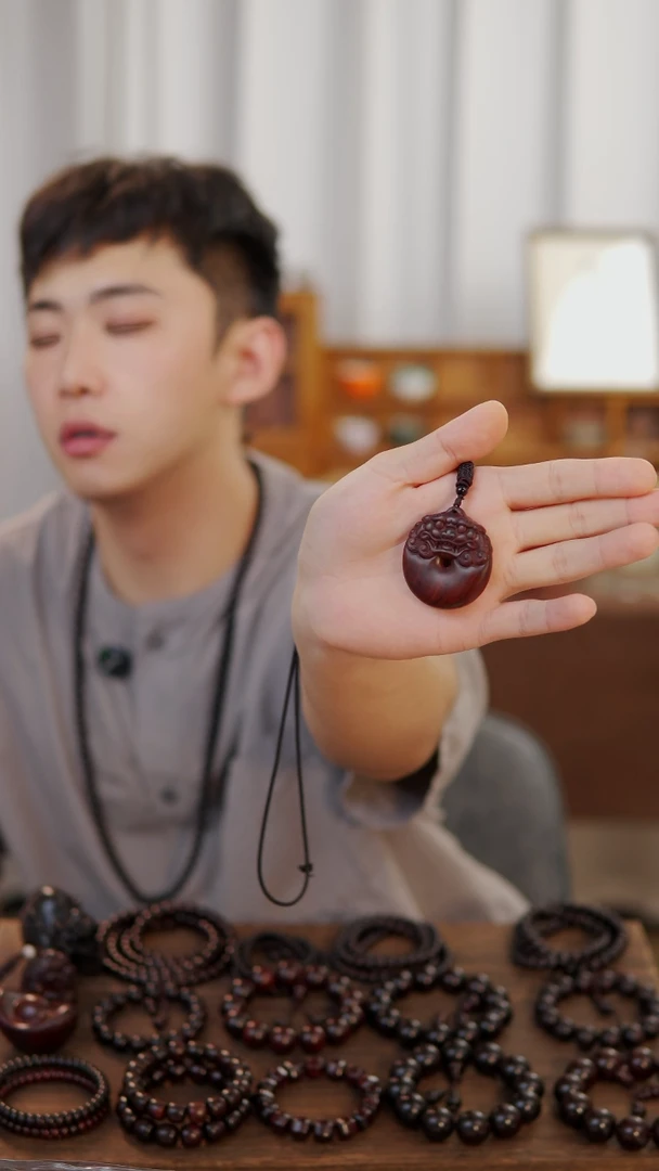 手串/手链小叶紫檀貔貅项链