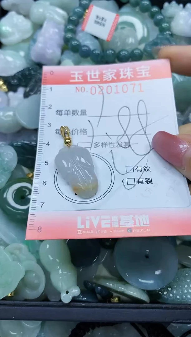 【闪购商品】翡翠颈饰未镶嵌闪购0201071