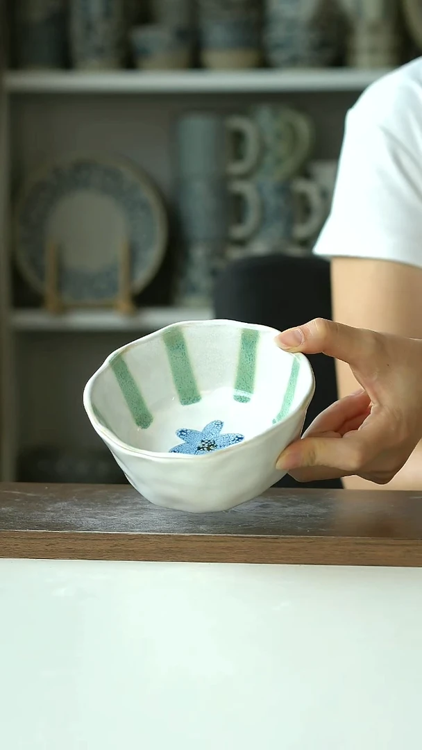 出澳大利亚adairs蓝花楹酸奶碗12.5cm@4-2@